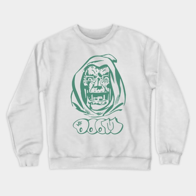 OG MF DOOM Crewneck Sweatshirt by HustlerofCultures